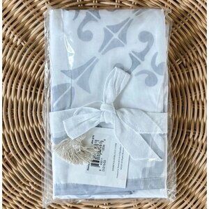 NEW Serena & Lily Wentworth Percale Euro Pillow Sham-Grey